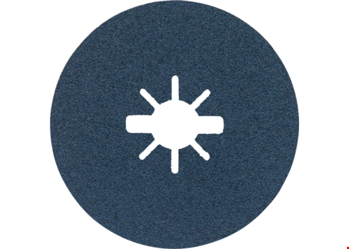 Bosch X-Lock Zirconia Sanding Disc, 115mm, Coarse Grade, P80 Grit, 50 in pack