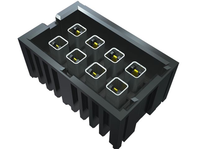 Samtec IP5 Series, Plug Through Hole, 50Ω, Solder Termination, Straight Body