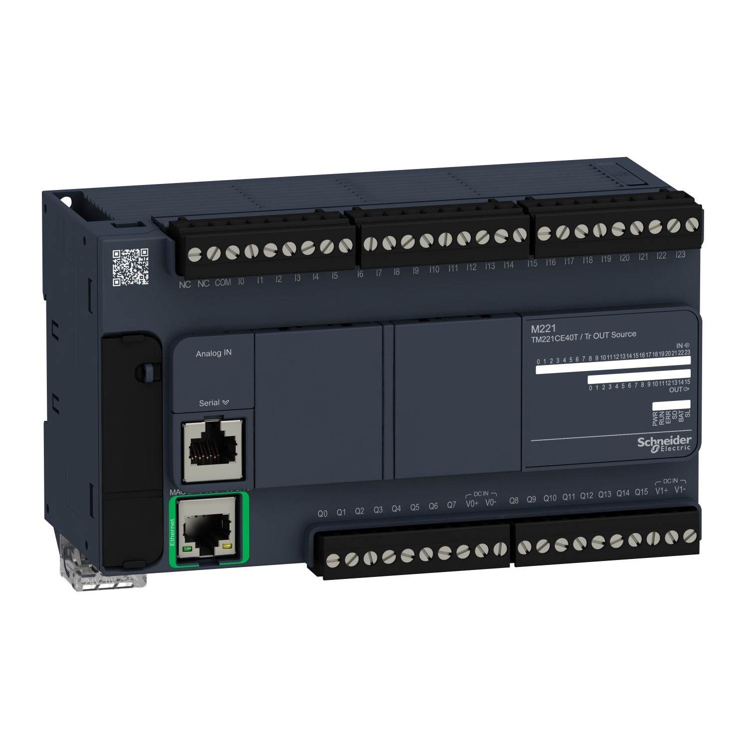 Schneider Electric Modicon M221 Series PLC CPU, Digital Output, 24-Input