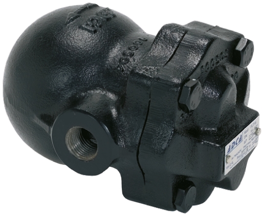 RS PRO 4.5 bar SG Iron Float & Thermostatic Steam Trap, 1/2 in BSP Female