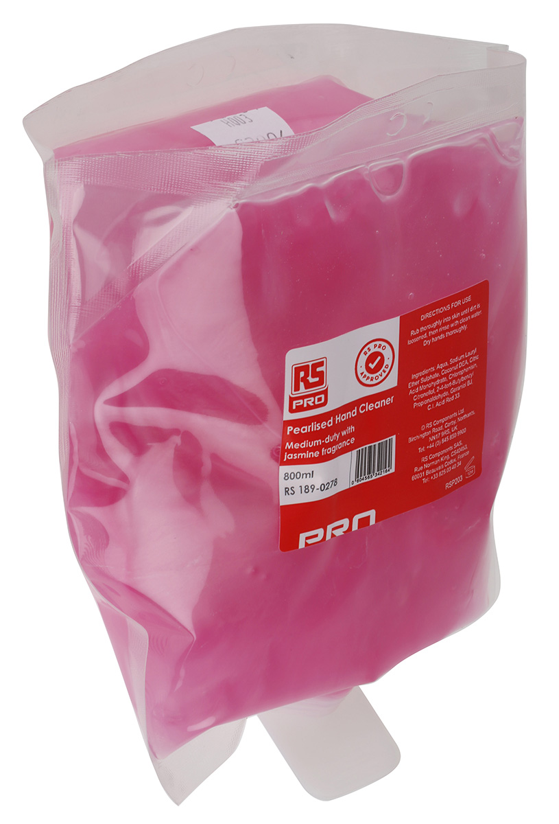 RS PRO Professional Pearlised Hand Cleaner with No Petroleum or Natural Solvents - 800 ml Cartridge