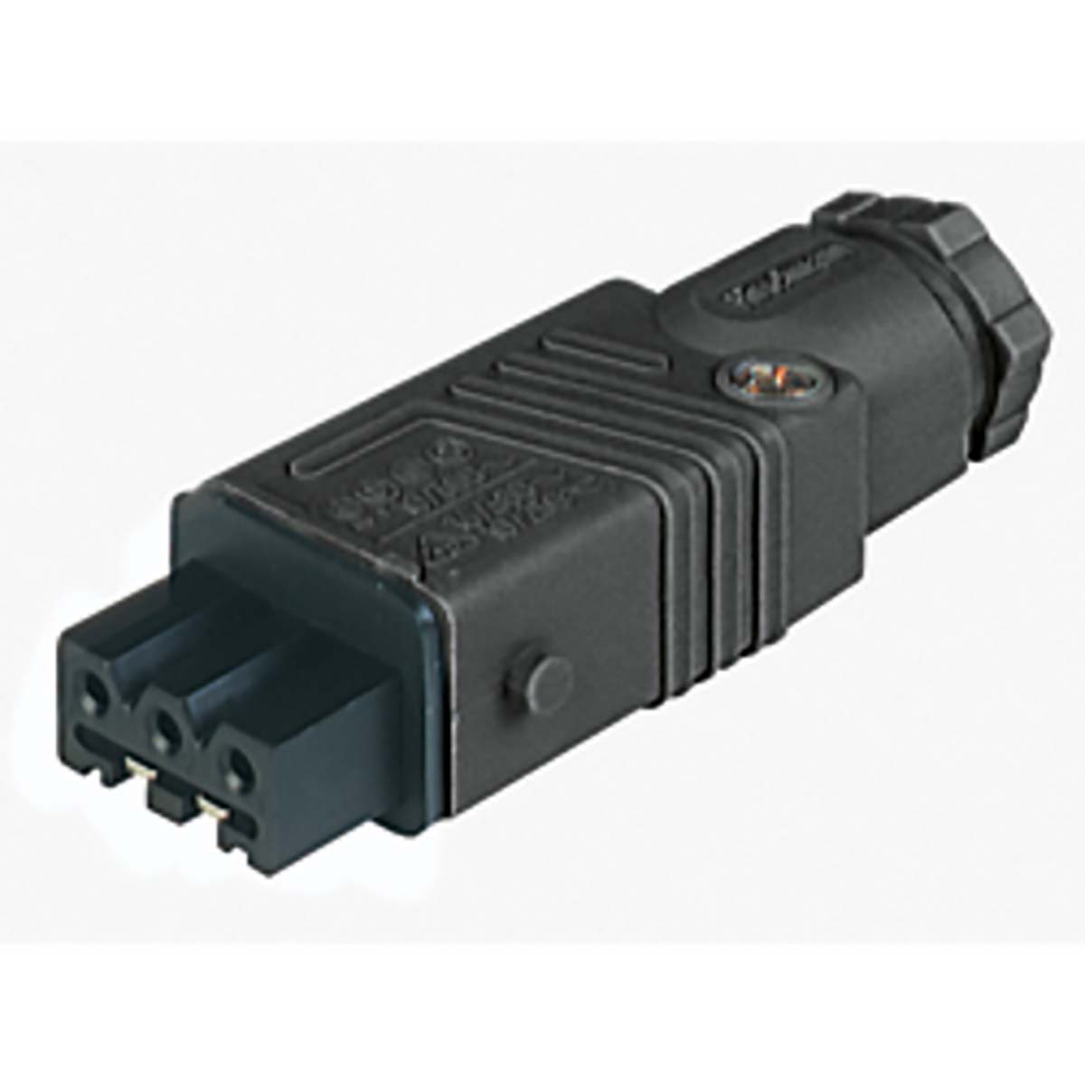 Hirschmann, ST IP54 Black Cable Mount 3P + E Industrial Power Socket, Rated At 10A, 230 V, 400 V