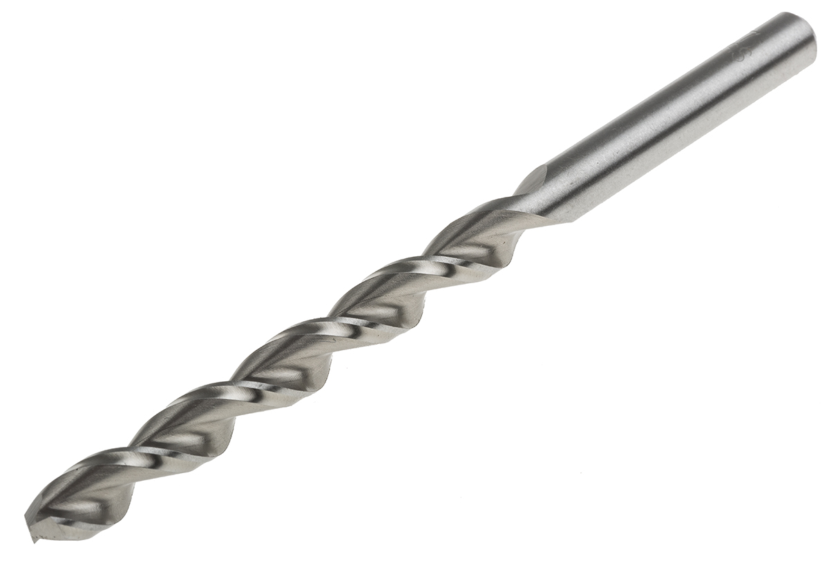 RS PRO HSCo Twist Drill Bit, 6.8mm Diameter, 109mm Overall