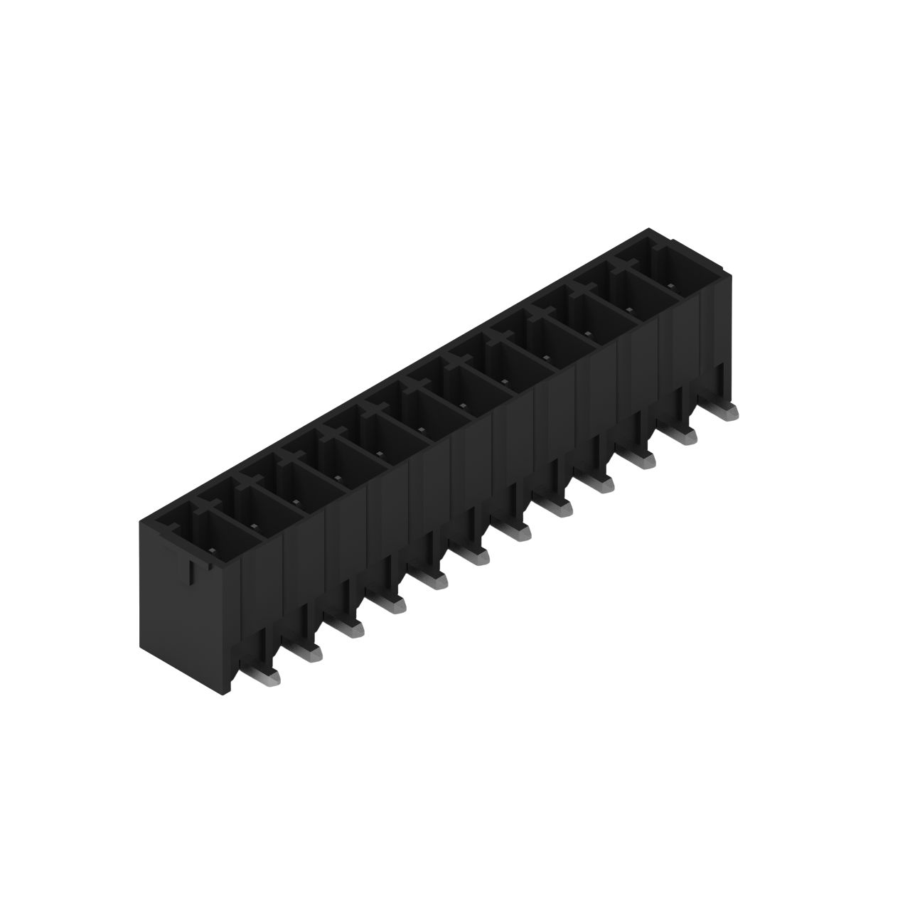 Wurth Elektronik WR-TBL Series Horizontal Through Hole PCB Header, 12 Contact(s), 3.5 mm Pitch, 1 Row