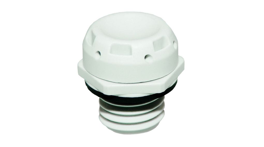 WISKA Blanking Plug, M12, 12mm Hole Diameter, Polyamide 6, 12mm Diameter, Threaded