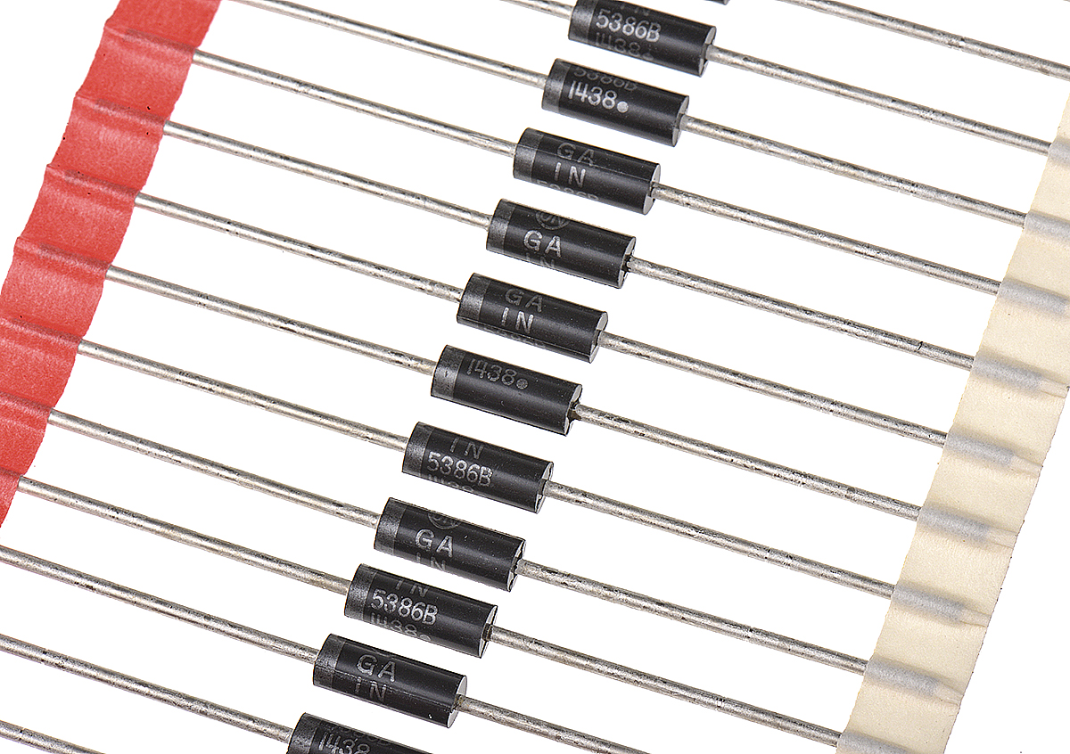 onsemi, 180V Zener Diode 5% 5 W Through Hole 2-Pin DO-15