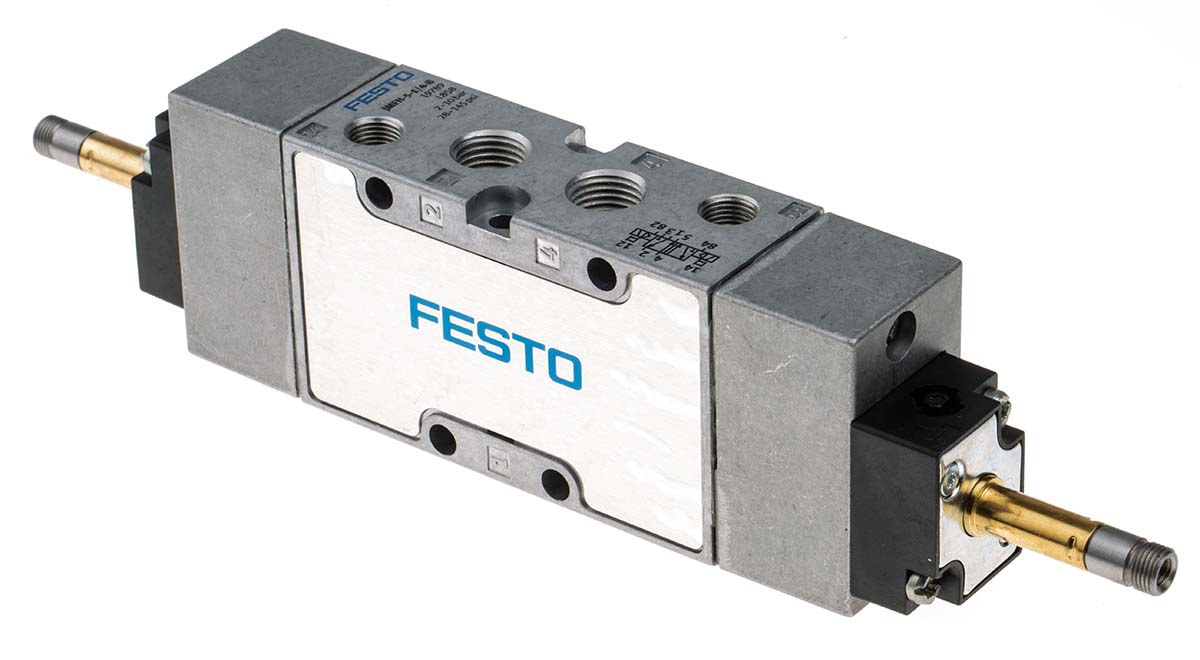 Festo 5/2 Solenoid Pilot Valve - Electrical G 1/4 JMFH Series, 19789