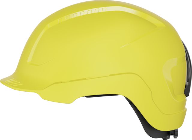 ABUS SCATOR-E Yellow Safety Helmet, Adjustable