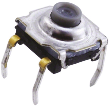 C & K IP60 Side, Top Tactile Switch, SPST 10 mA @ 32 V dc
