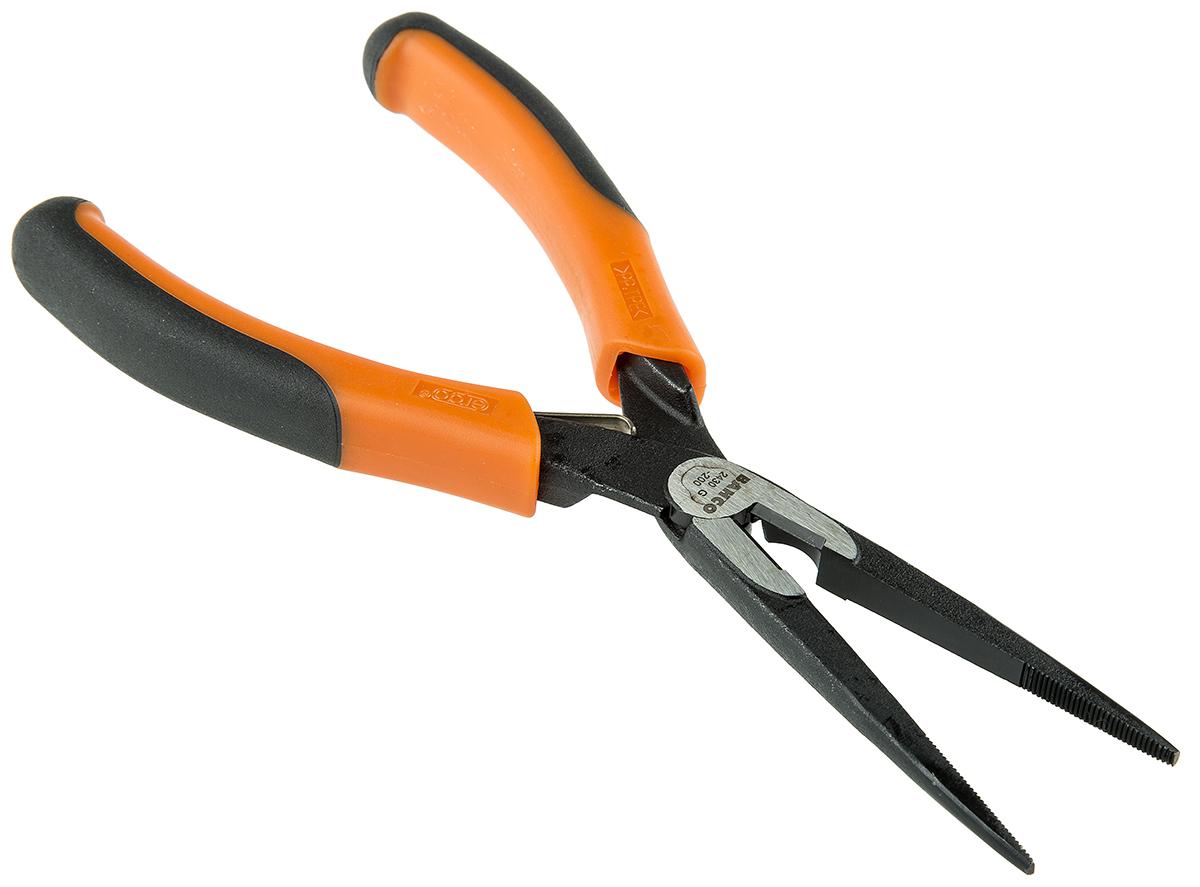 Bahco 2430G Long Nose Pliers, 200 mm Overall, Straight Tip, 72mm Jaw
