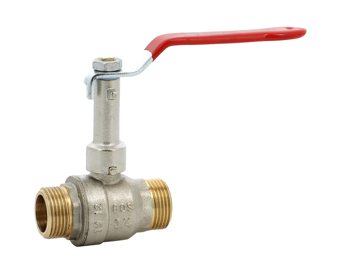 Sferaco Nickel Plated Brass Ball Valve, Ball Valve, Threaded, BSP 1/2in, 30bar Operating Pressure