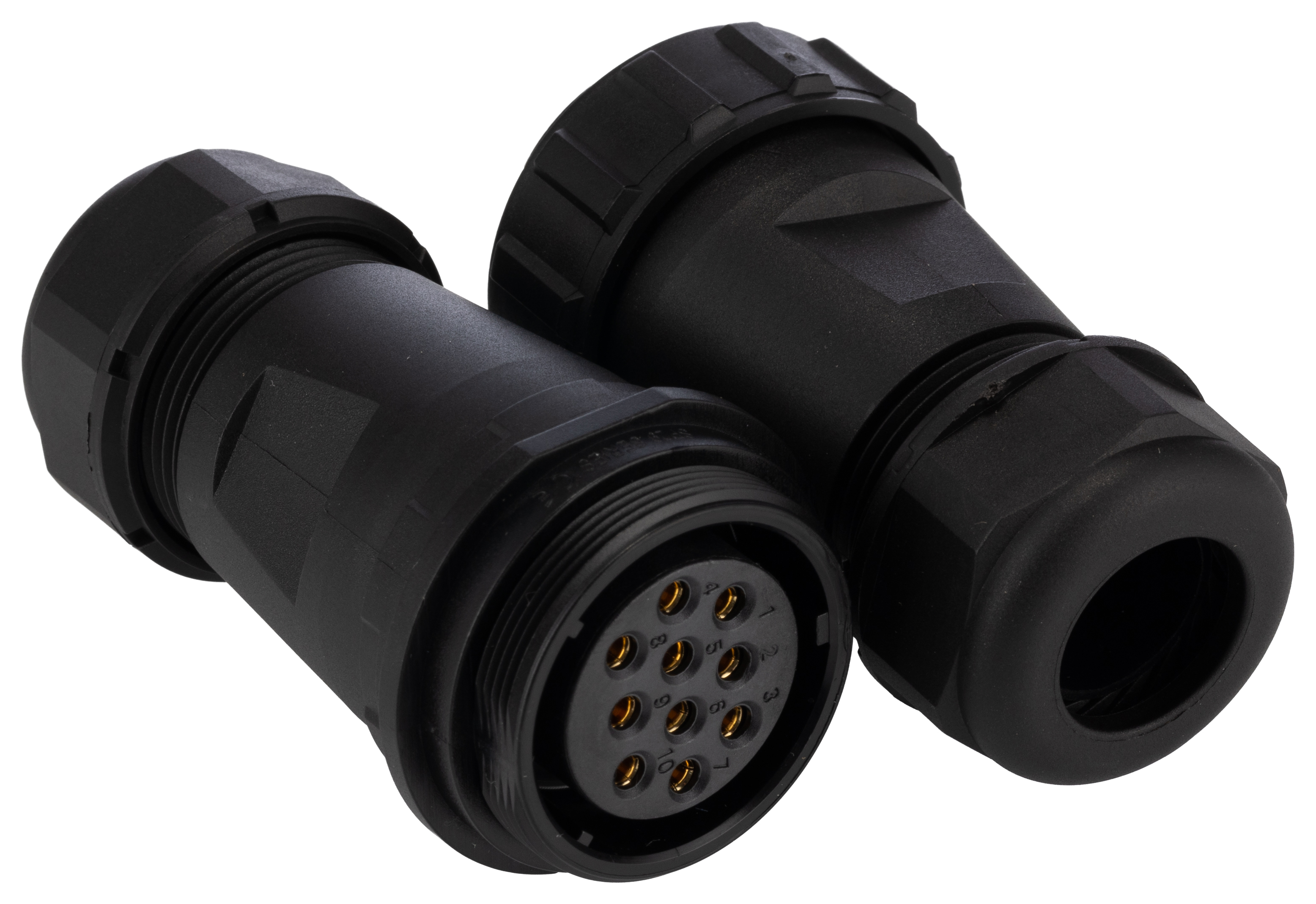 RS PRO Circular Connector, 10 Contacts, In-Line Cable Mount, SP29 Connector, Plug, Socket, Male/Female, IP68, SP29