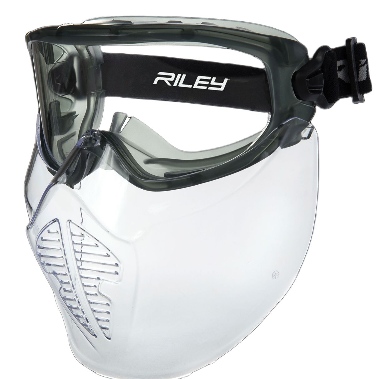 Riley Clear PC Face Shield with Face Guard