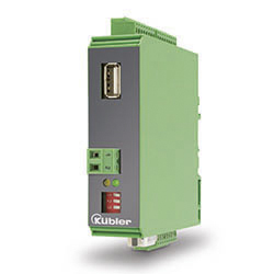 Kubler Signal Conditioner, Current, Voltage Input, HTL, RS-232, RS-485, SSI, TTL Output, 12 → 30V dc Supply