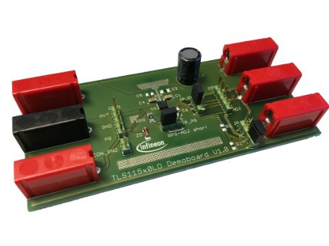 Infineon TLS115D0LD DEMOBOARD LDO Voltage Regulator for TLS115D0LD for Sensor Supply IC TLS115x