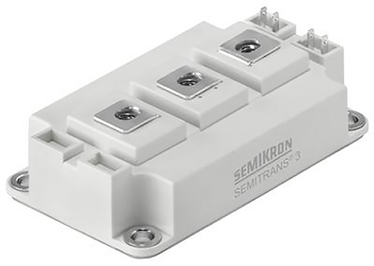 Semikron Danfoss SKM300GB12E4 Dual IGBT Module, 422 A 1200 V, 7-Pin SEMITRANS3, Screw Mount