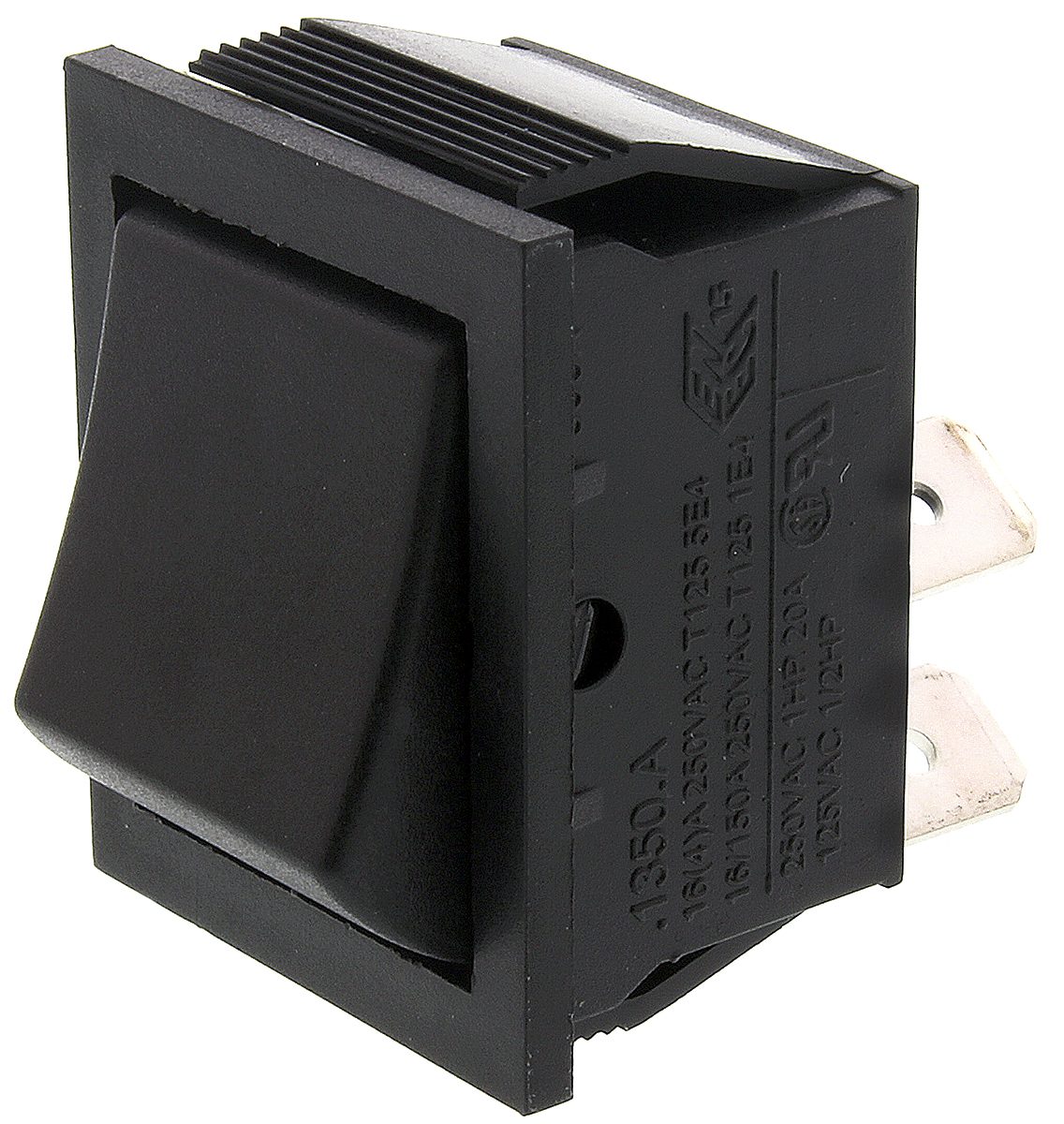 Arcolectric (Bulgin) Ltd DPST, On-Off Rocker Switch Panel Mount