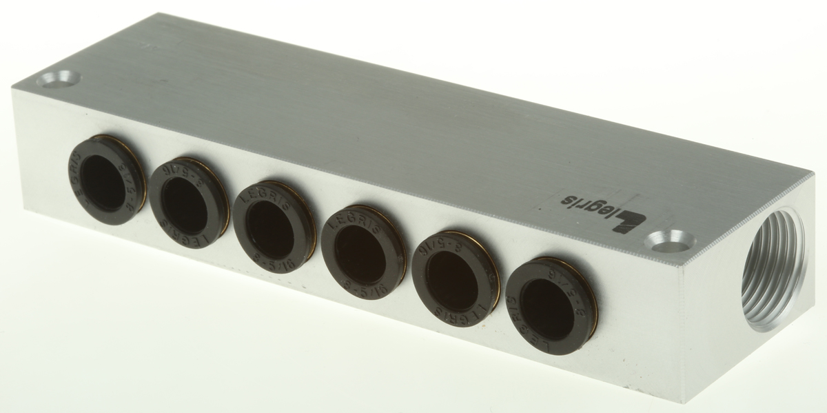Legris 3310 series 6 station G 3/8 Manifold