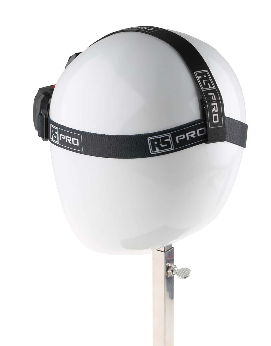 RS PRO LED RSPRO-H6 Head Torch 300 lm, 96m Range