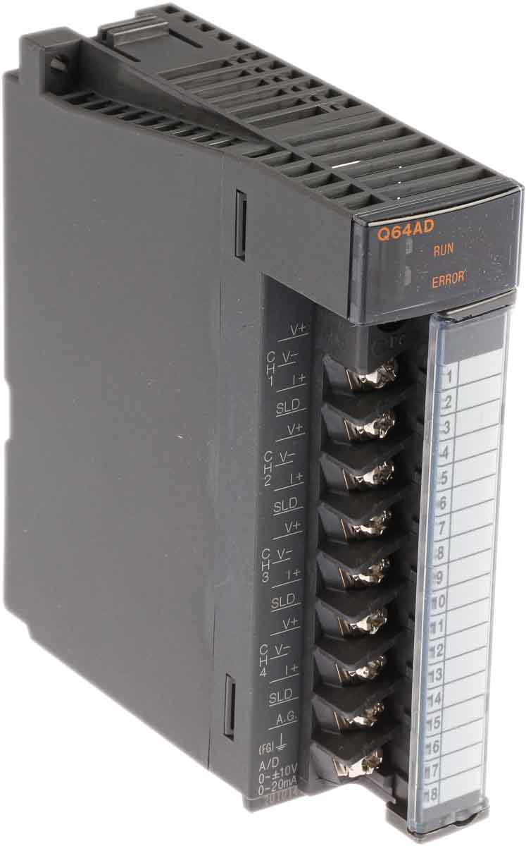 Mitsubishi Electric MELSEC Q Series PLC I/O Module for Use with MELSEC Q Series, Analogue