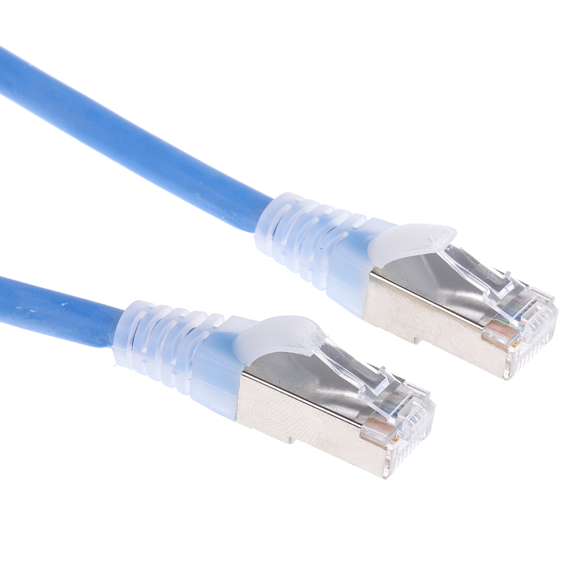 RS PRO, 0.5m Cat6, Blue RJ45 to Male RJ45 Male, F/UTP Shielded, Terminated LSZH Sheath