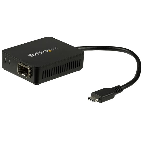 StarTech.com USB Network Adapter USB 3.2 Type-C to SFP