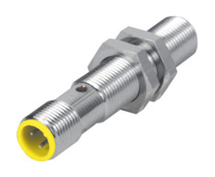 Turck Inductive Threaded Barrel Proximity Sensor, M12, 90 mm Detection, PNP NO, 10 → 65 V dc
