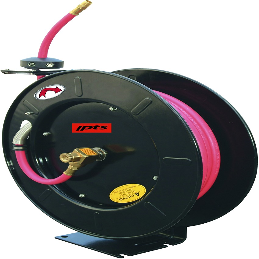 SAM 3/8 in 13 x 19mm Hose Reel 12 bar 15m Length, Wall Mounting