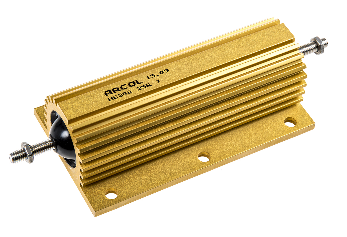 Arcol, 25Ω 300W Wire Wound Chassis Mount Resistor HS300 25R J ±5%