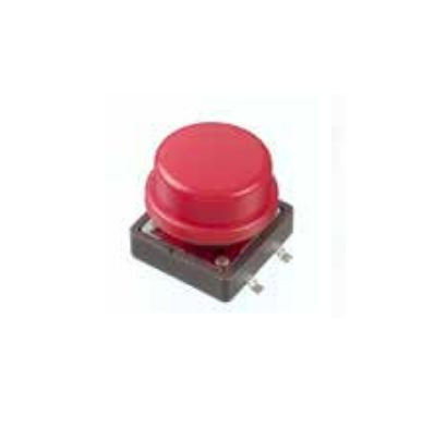 APEM Red Tactile Switch Cap for PHAP5-50 Series, U5556