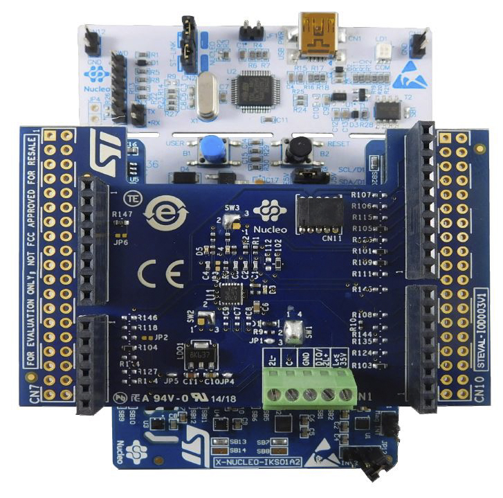 STMicroelectronics Nucleo Pack MCU Development Kit P-NUCLEO-IOD01A1