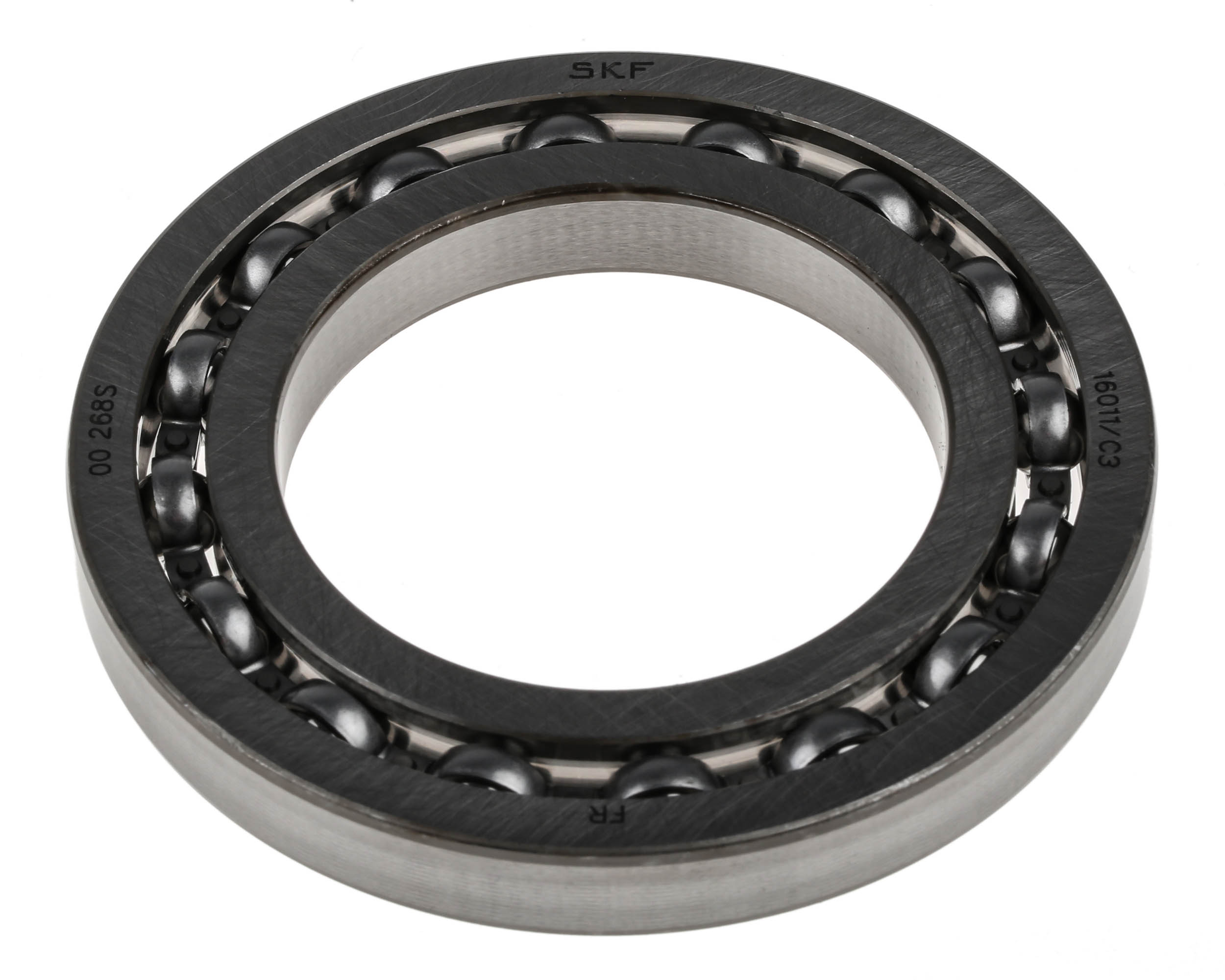 SKF 16011/C3 1 Row Ball Bearing - 55 mm ID, 90 mm OD