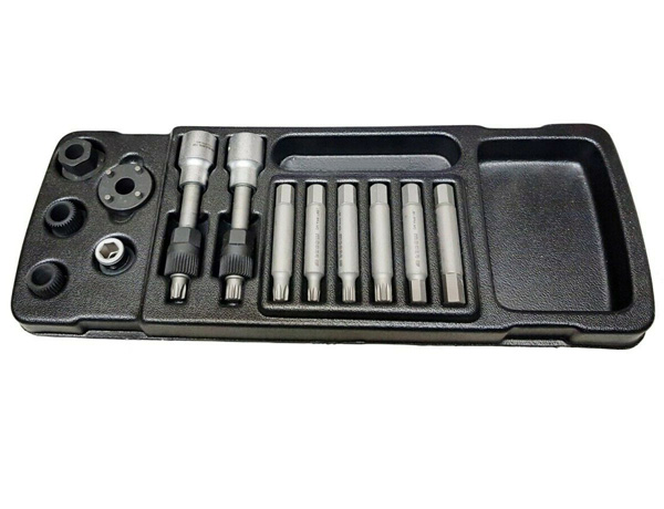 Facom 13 Piece Alternator Pulley Removal Kit Tool Kit with Case