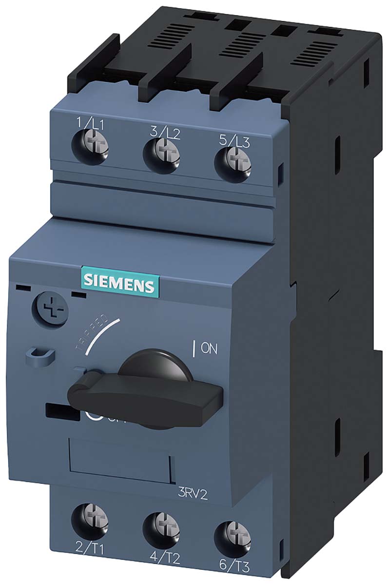 Siemens 1.1 → 1.6 A SIRIUS 3RV Motor Protection Circuit Breaker