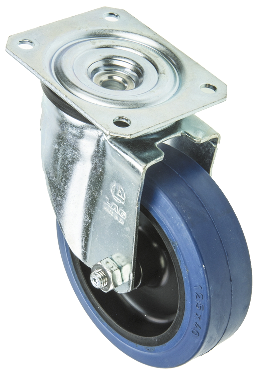 LAG Swivel Castor Wheel, 180kg Capacity, 125mm Wheel