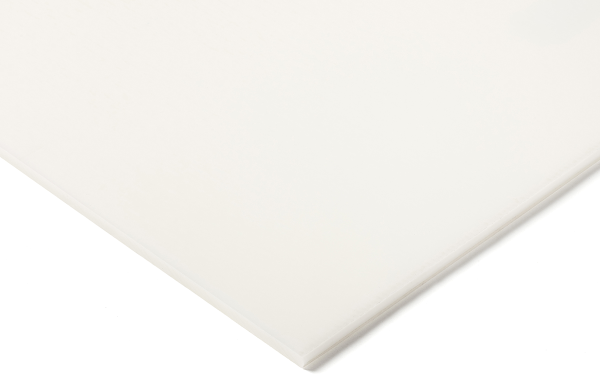 RS PRO White Plastic Sheet, 500mm x 330mm x 10mm