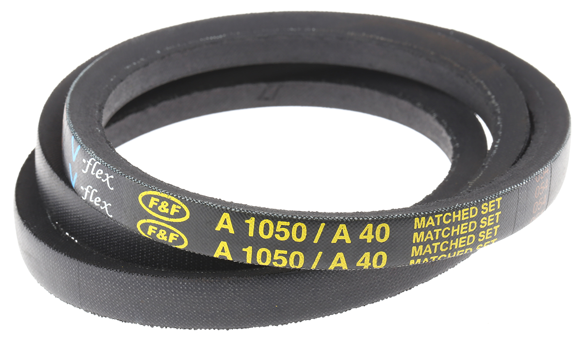 RS PRO Drive Belt, belt section A, 1010mm Length