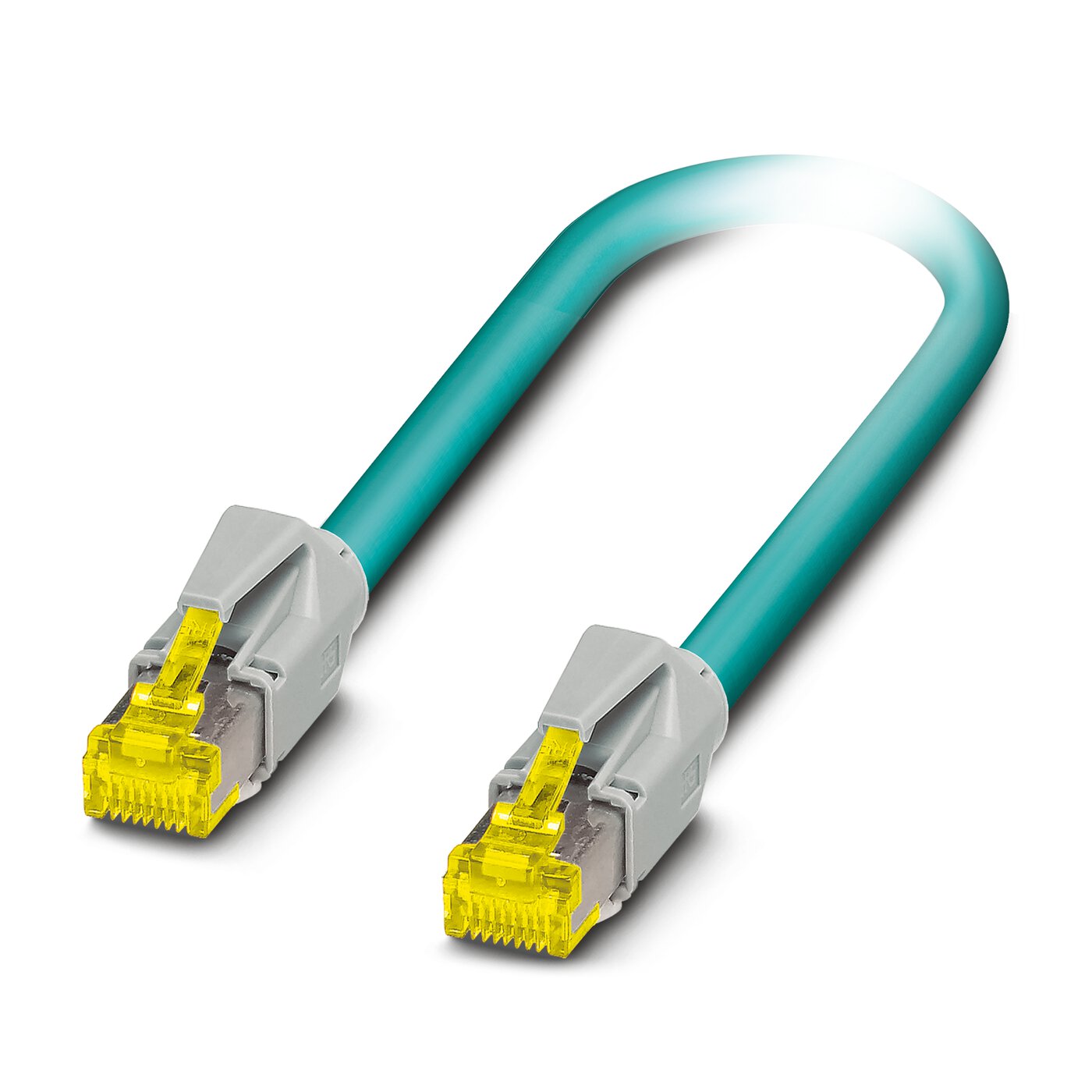 Phoenix Contact, 5m Cat6a, Blue RJ45 to Male RJ45, S/FTP Shielded, Terminated