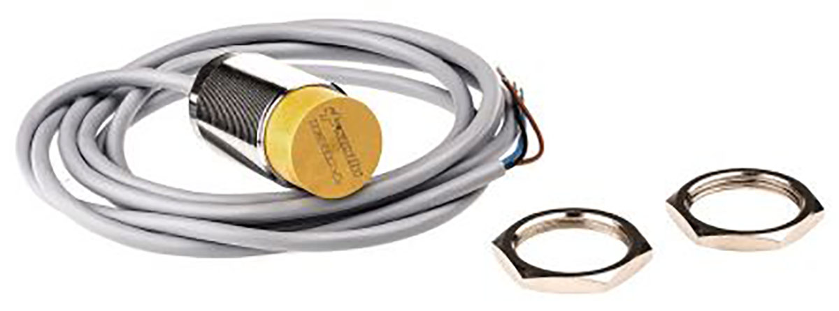 Turck Inductive Threaded Barrel Proximity Sensor, M18, 8 mm Detection, PNP NO, 10 → 30 V dc