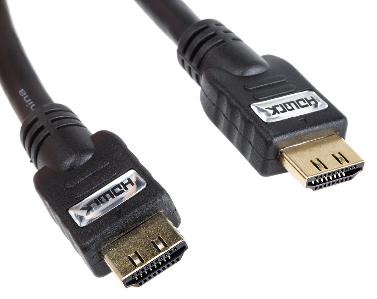 RS PRO, 3m Male HDMI to Male HDMI