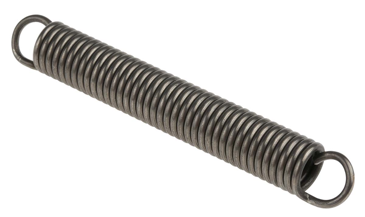 RS PRO Steel Extension Spring, 87.2mm x 12mm