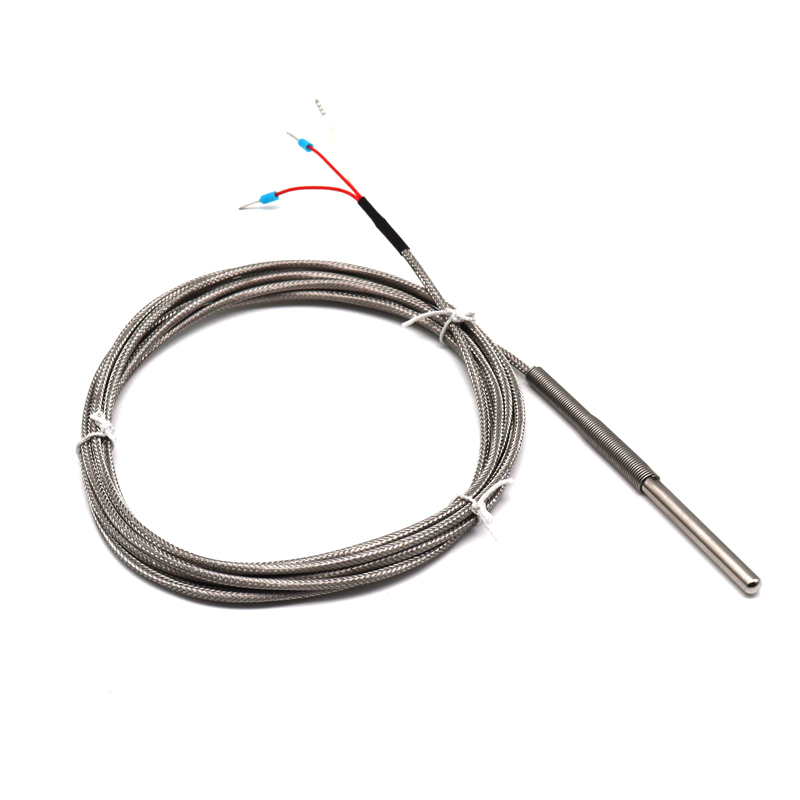 Prosensor PT100 Temperature Probe, 6mm Dia, 50mm Long, 3 Wire, Class A +450°C Max