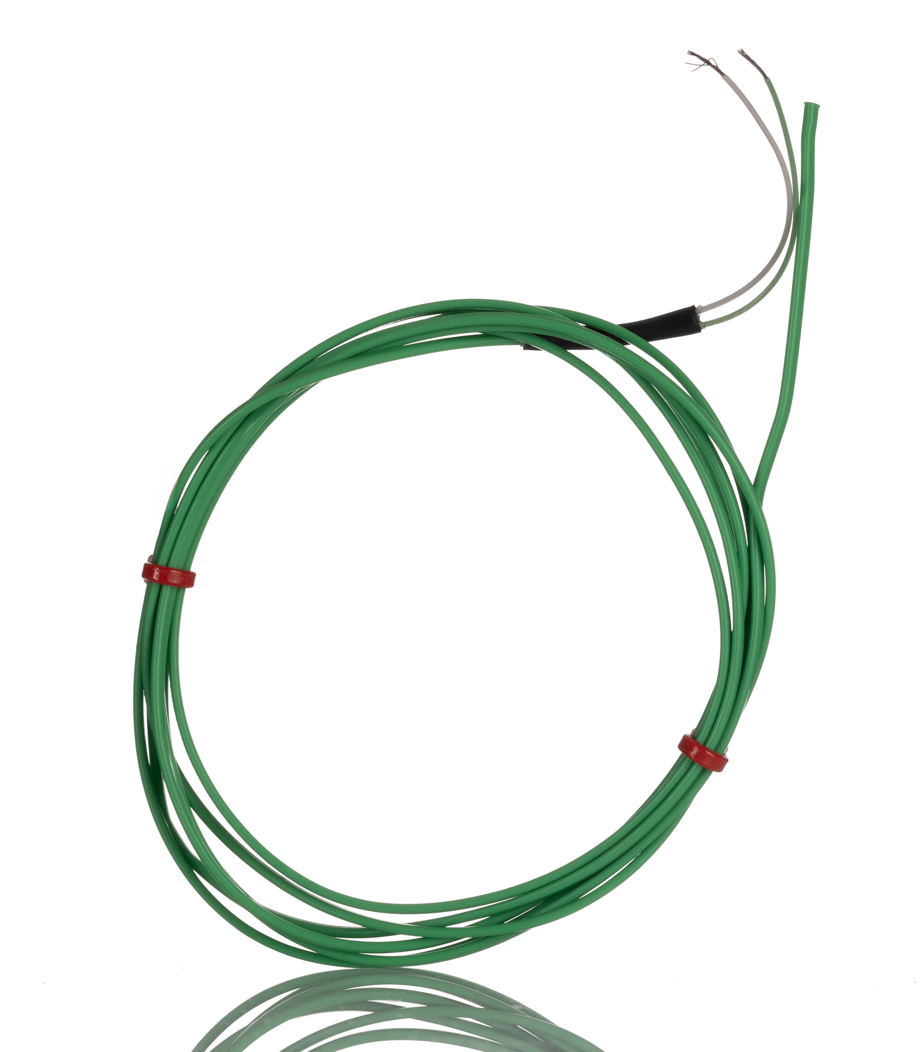 RS PRO Type K Hermetically Sealed Thermocouple 2m Length, 7/0.2mm Diameter, -75°C → +260°C