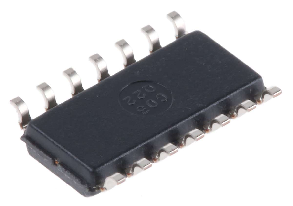 Texas Instruments CD4001BM, Quad 2-Input NOR Logic Gate, 14-Pin SOIC