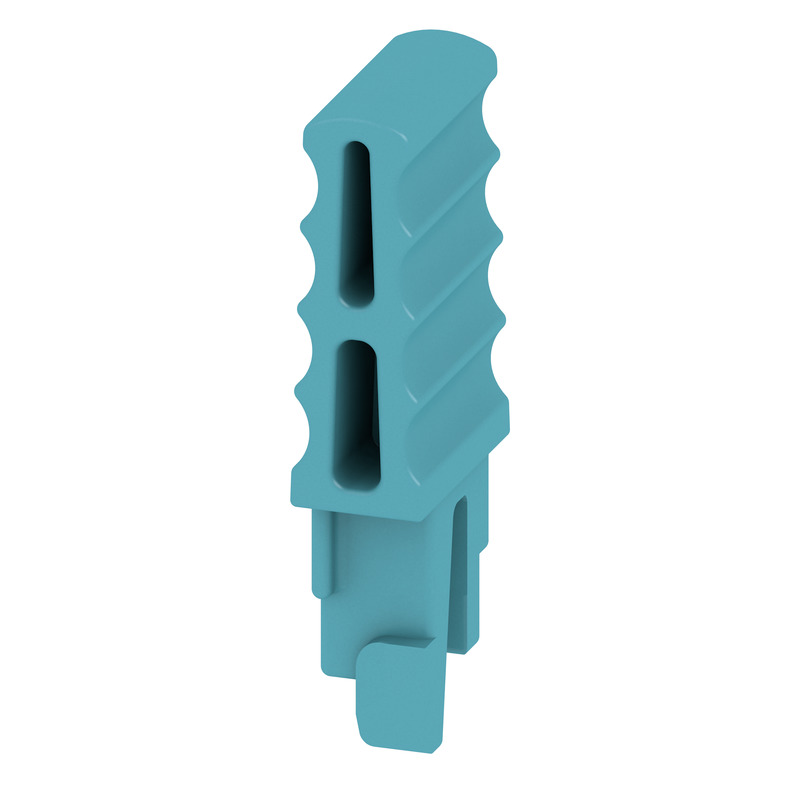Weidmüller, LL TTB 6/1 BL Locking Lever for use with  for use with Terminal Blocks
