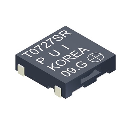 PUI Audio 85dB(A) SMD External Magnetic Transducer, 7.5 x 7.5 x 2mm, 2V Min, 5V Max