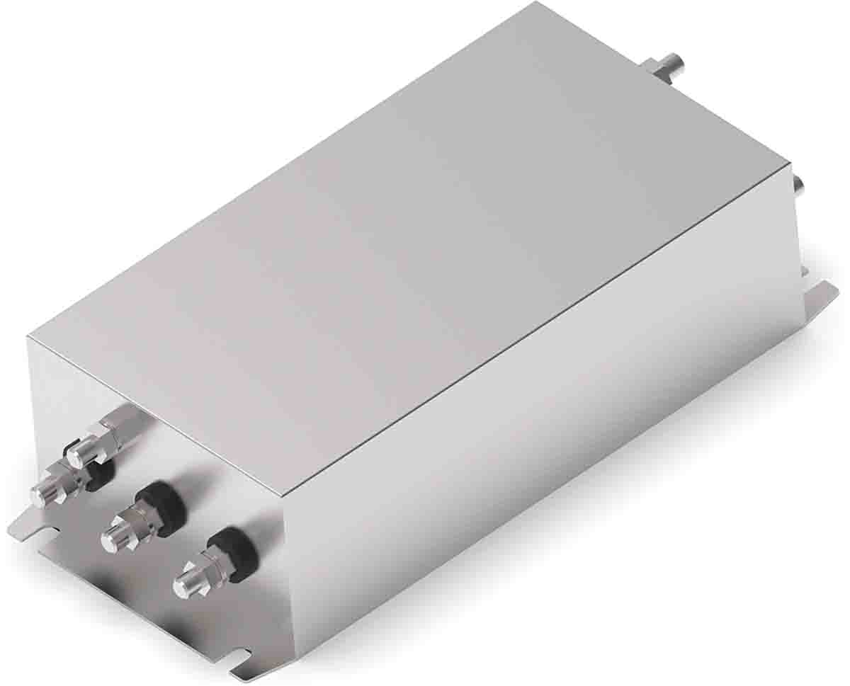 TE Connectivity, KEM 150A 520 V ac 50 → 60Hz, Chassis Mount EMI Filter, Terminal Block 3 Phase