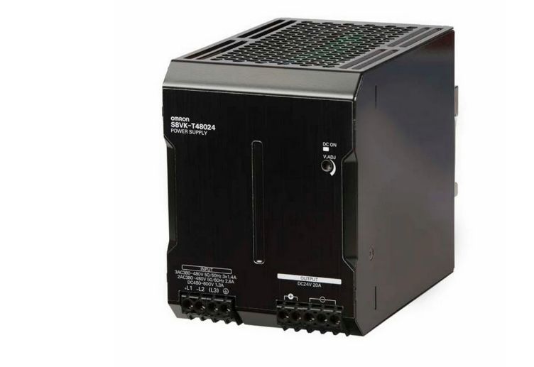 Omron S8VK-T Switched Mode DIN Rail Power Supply, 380 → 480 V ac, 450 → 810 V dc ac Input, 24V dc dc