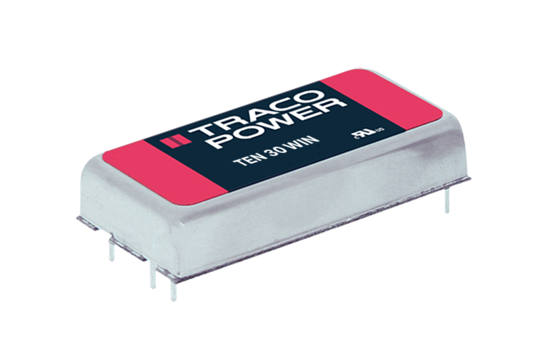 TRACOPOWER TEN 30WIN DC-DC Converter, 5V dc/ 4 A, 420mA Output, 36 → 75 V dc Input, 30W, Through Hole, +75°C Max