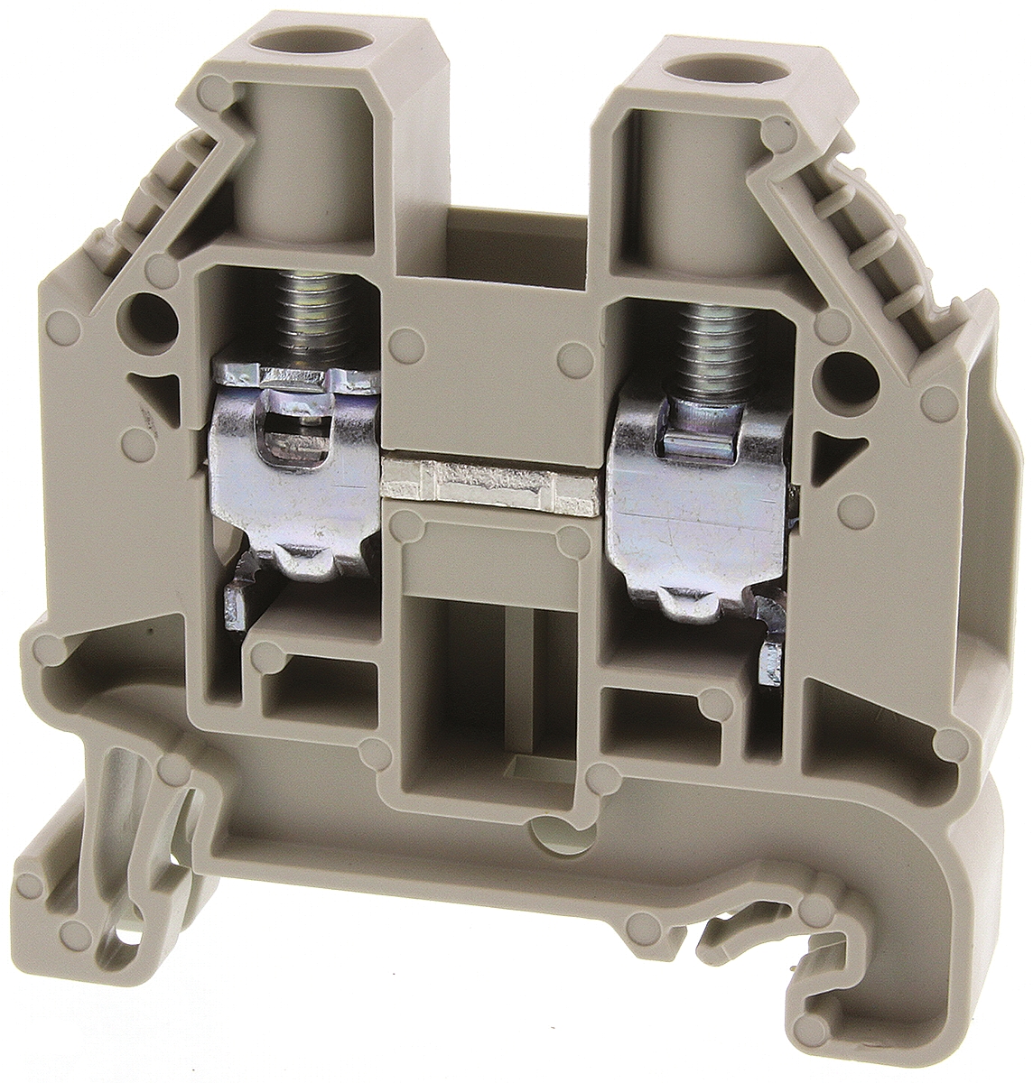 Wieland 58.510.0055.0 WT 10 Series Grey, Single-Level, Screw Termination, ATEX